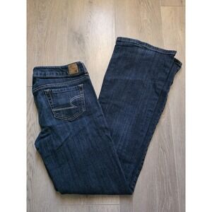 american eagle vintage y2k womens 8L favorite boyfriend bootcut jeans cowgirl